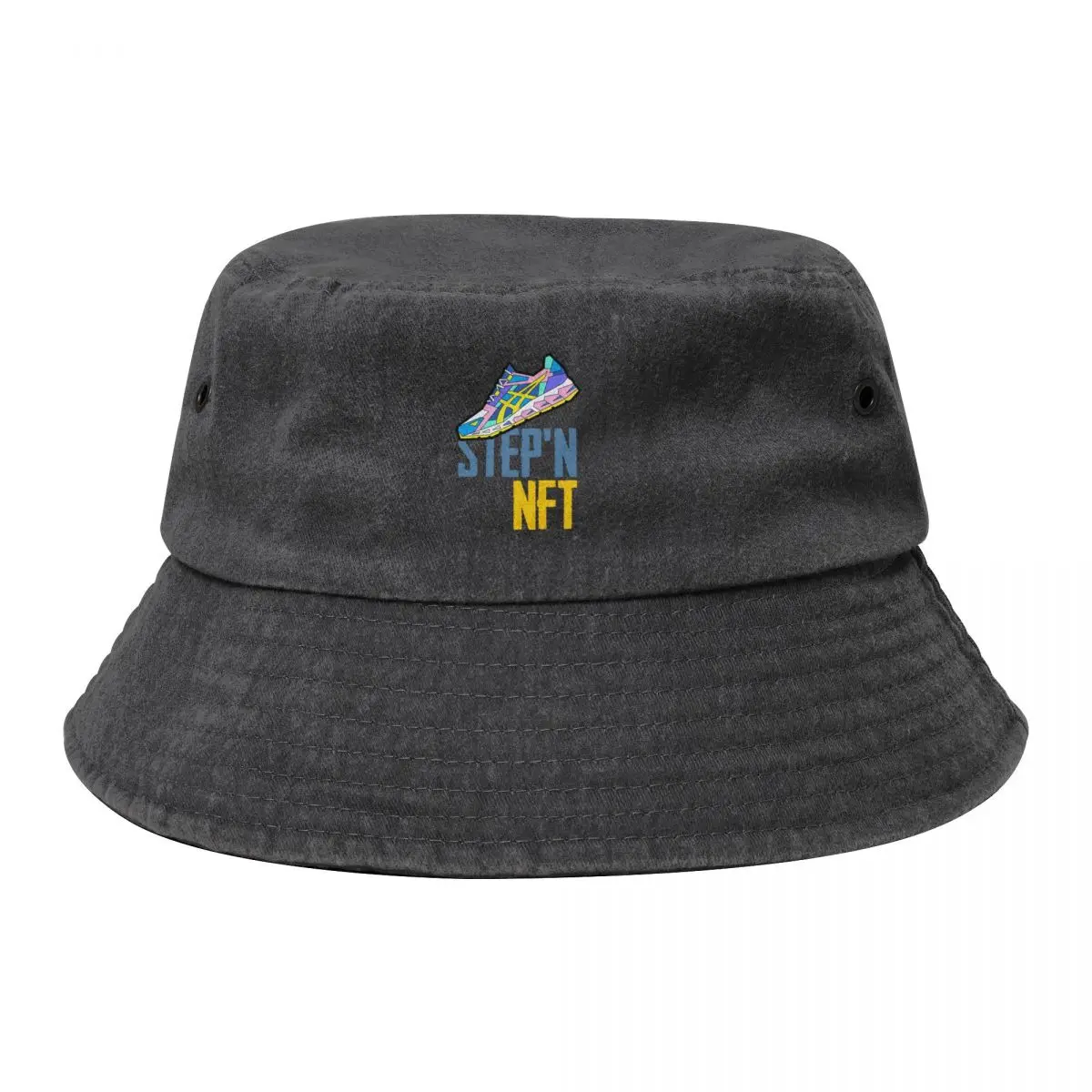 

Stepn Nft Trending Crypto Bucket Hat luxury woman cap Military Tactical Cap |-F-| fishing hat Caps For Men Women's