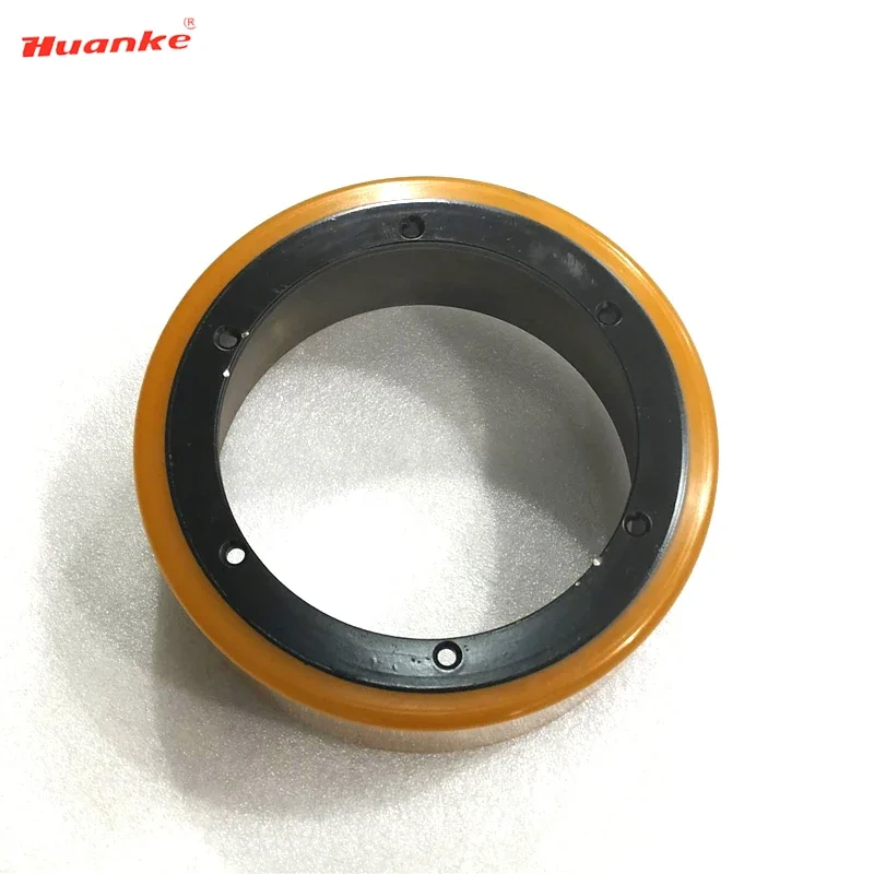 HCY forklift parts 210*70/83mm PU wheel for EP Linde MT15 forklift pallet truck