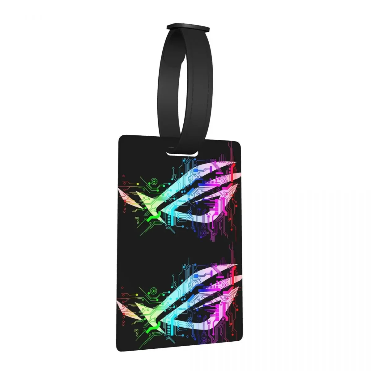 

Багажные бирки Asus Rog, аксессуары для чемодана, дорожная мода, багажная бирка, держатель этикетки, идентификационное имя, адрес