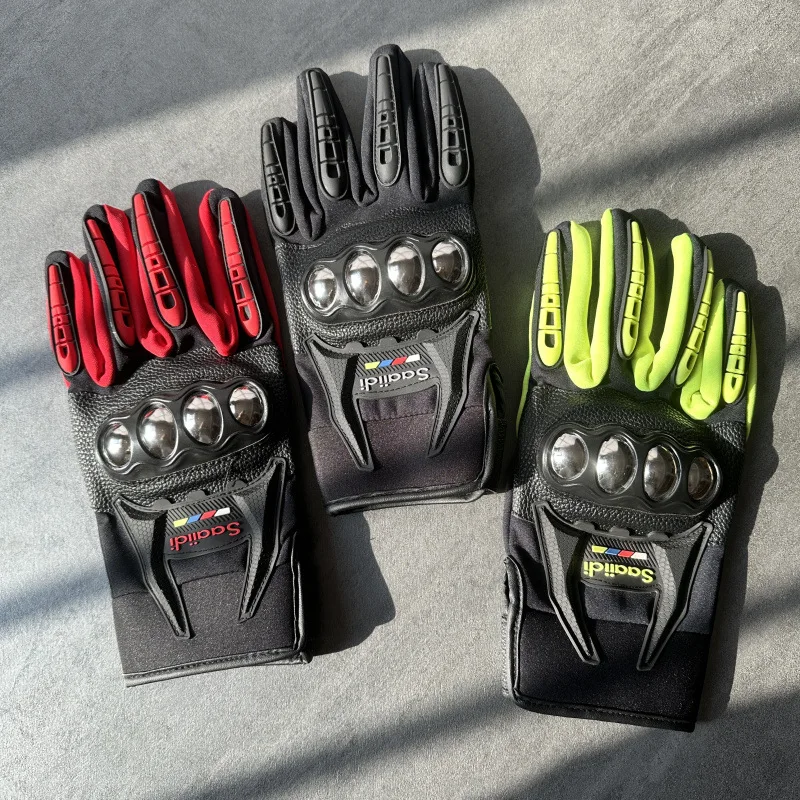 

Велосипедные перчатки с полным пальцем, мужские мотоциклетные перчатки с защитой локомотива, нескользящие и нескользящие перчатки для сенсорного экрана, спорт на открытом воздухе