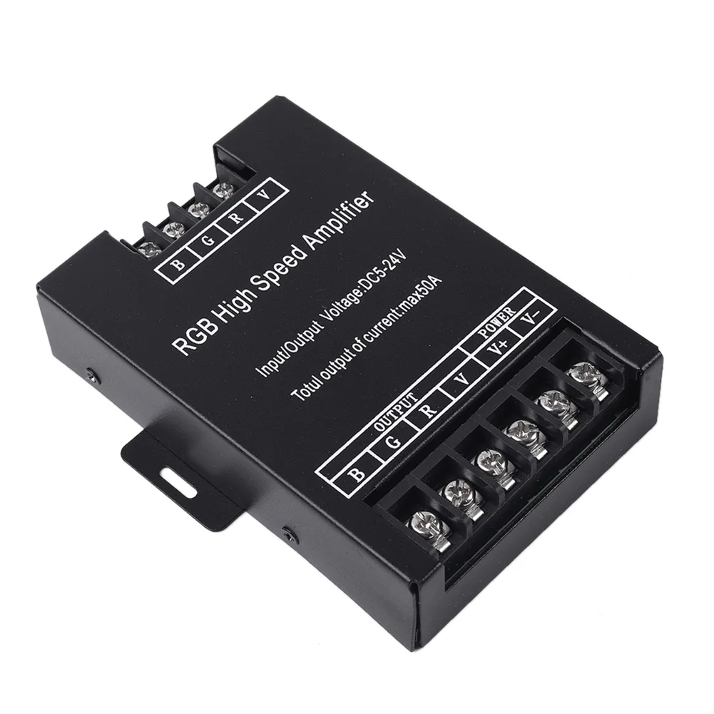 LED RGB 고속 증폭기, 라이트 스트립용 단일 색상 증폭기 리피터, 30A, 50A, 400W