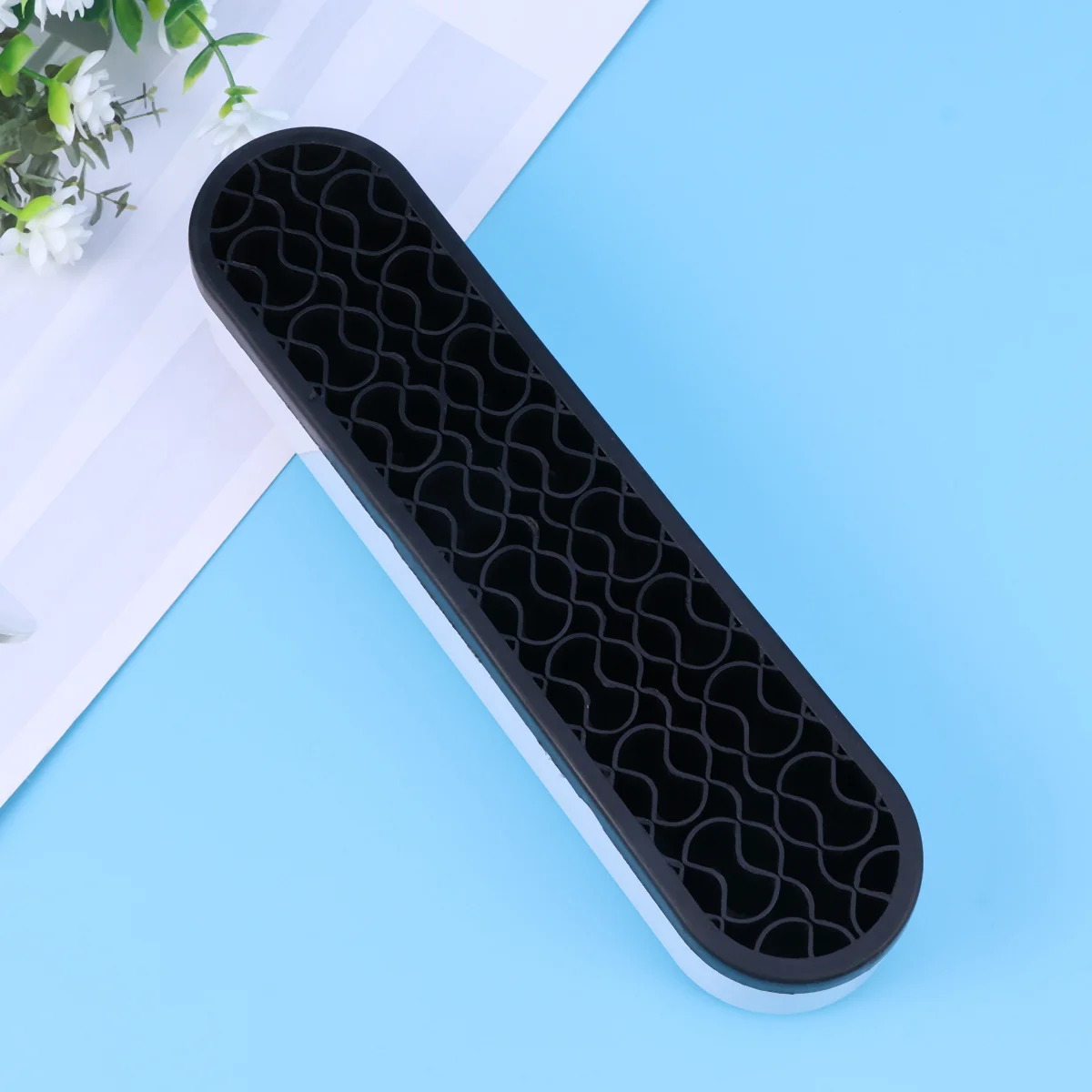 

1pc Makeup Brush Box Black Waterproof Durable Organizer For Makeup Brush Organizer Brushes Holder Rack Shelf Portable