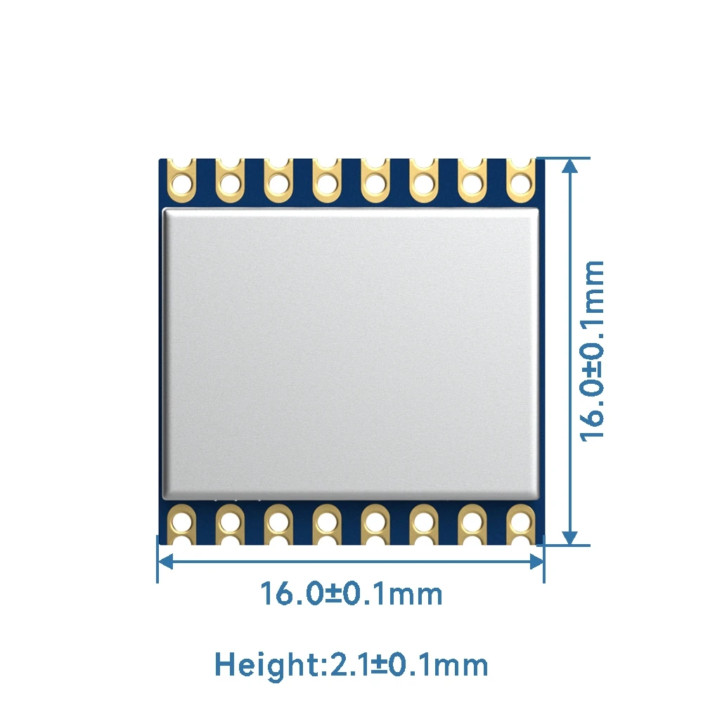 G-NiceRF 150 ميجا هرتز CC68-C1 LLCC68 LoRa Module160mW 5KM كامل بدلاً من LORA1262/LORA1268