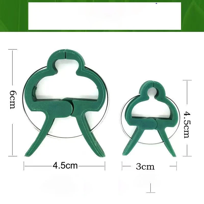 

Plant Fixing Clip Reusable Garden Fixing Plant Greenhouse Bracket Grape Flower Seedlings Tomato Cucumber Support Garden Supplies