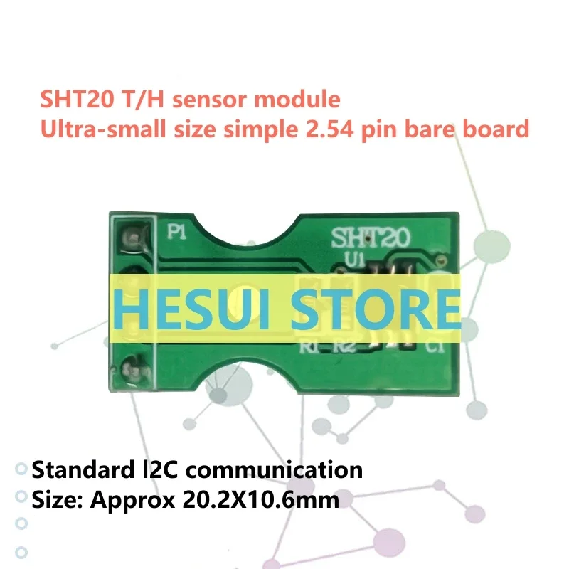 SHT20 T/H sensor module I2C New original simple 2.54 Pin bare board