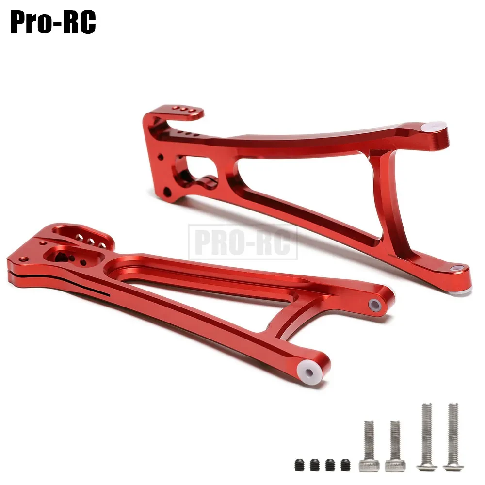 Brazo de suspensión trasera de aleación de aluminio superior, inferior, izquierda y derecha 8633 8634 para TRAXXAS 1/10 e-revo 2,0 VXL 86086-4 pieza de coche Rc