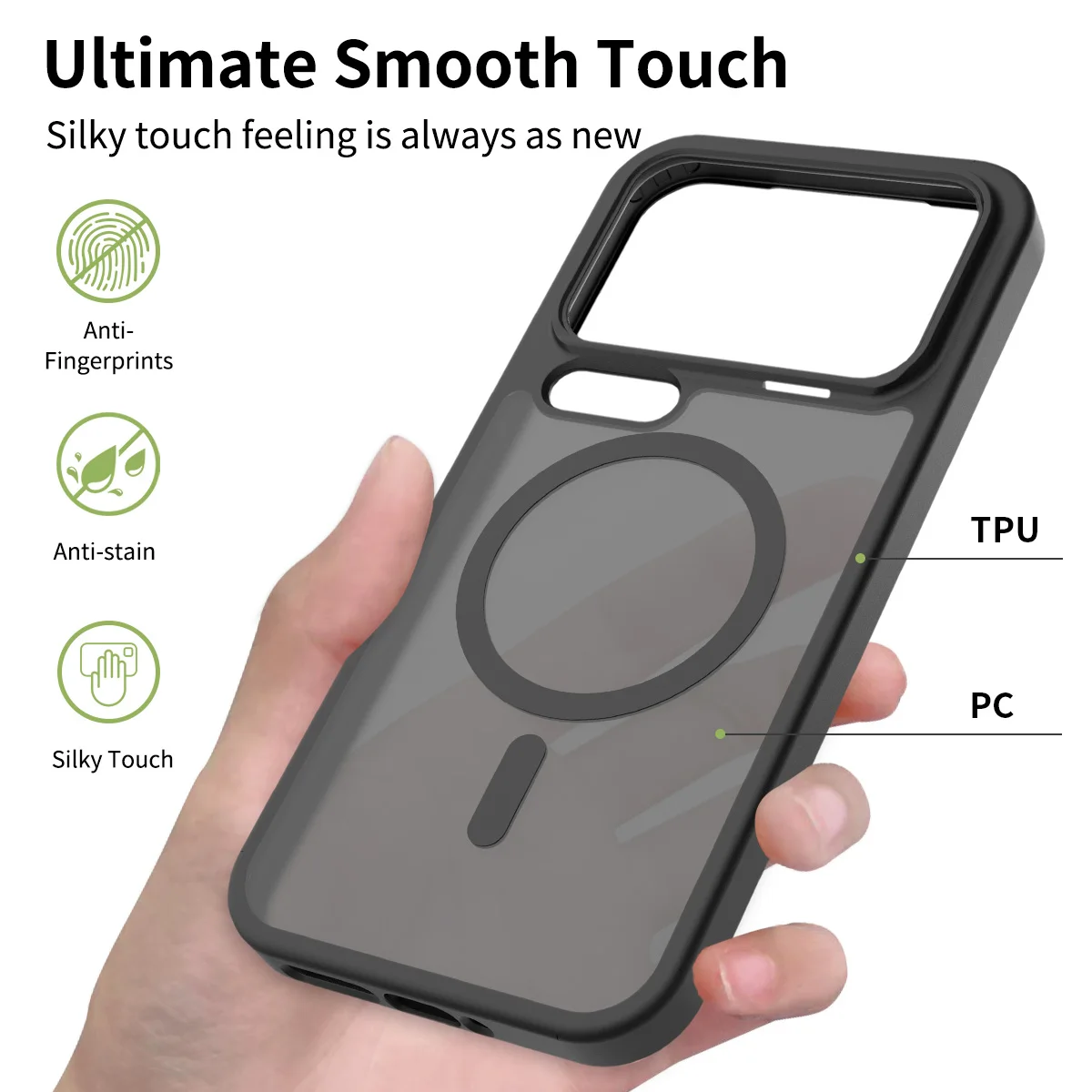 حافظة مغناطيسية غير لامعة لهاتف Magsafe لهاتف Xiaomi Mi 17 Pro Max 15 Ultra 15T 14T Pro 5G غطاء مقاوم للصدمات للشحن اللاسلكي