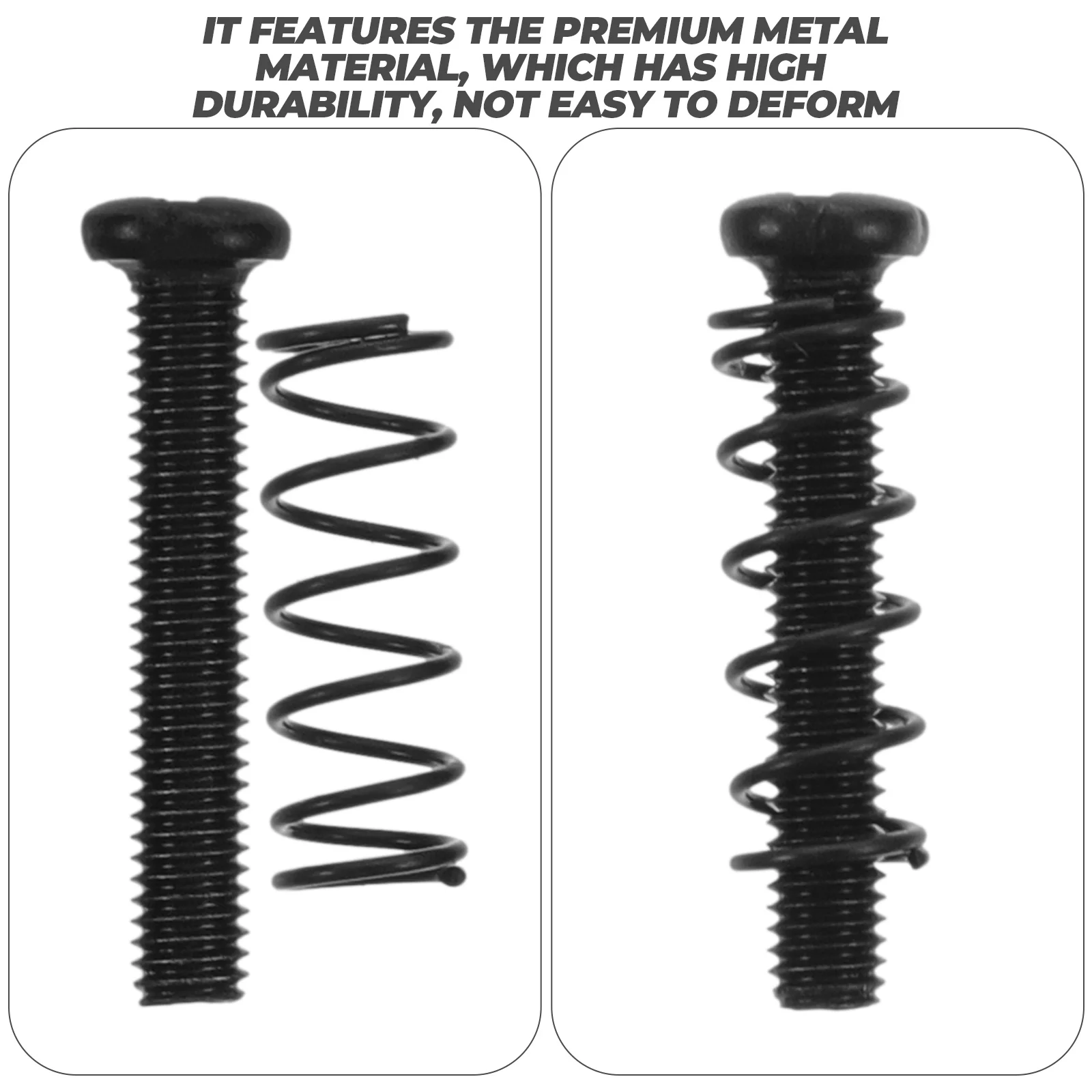 

1 Set Electric Bridge String Locking Metal Replacement Tremolo System Saddle Pickup Ring Screws Guitar Replacement Parts Guitar