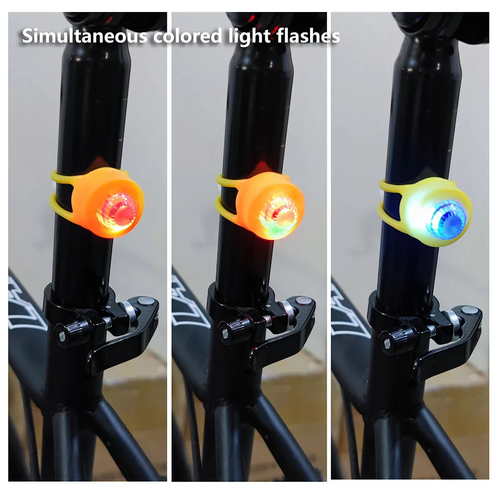 5/10/15/20pcs Light Straps for Yellow Small Bike Duck Bicycle bell Duck Ducky Bicycle Airscrew Helmet Wind Cycling Bell Lights