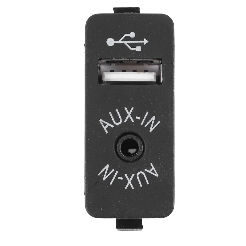 A09E-Car USB AUX في المكونات مساعد المدخلات محول مأخذ التوصيل لسيارات BMW E81 E87 E90 F10 F12 E70 X4 X5 X6