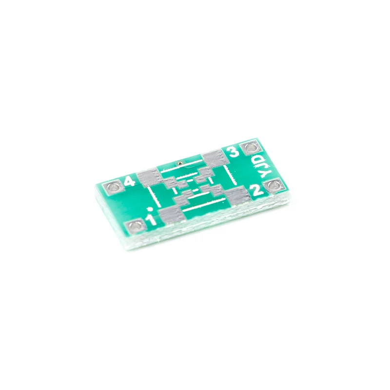 Active crystal oscillator adapter board suitable for surface mount packaging sizes 7050, 5032, 3225, etc