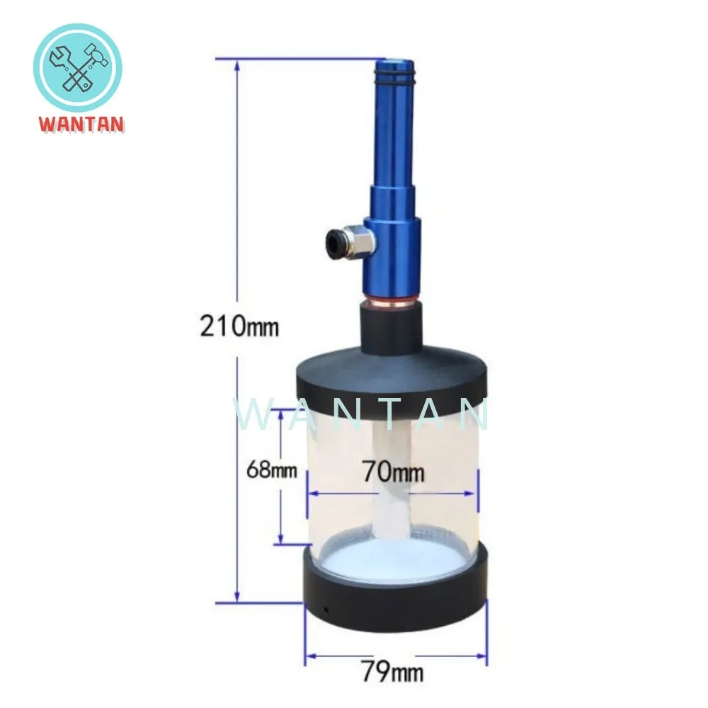 Tolva fluidizadora de recubrimiento en polvo, taza de alta calidad para máquina de pulverización de polvo de prueba de laboratorio, 200ml, 280ml