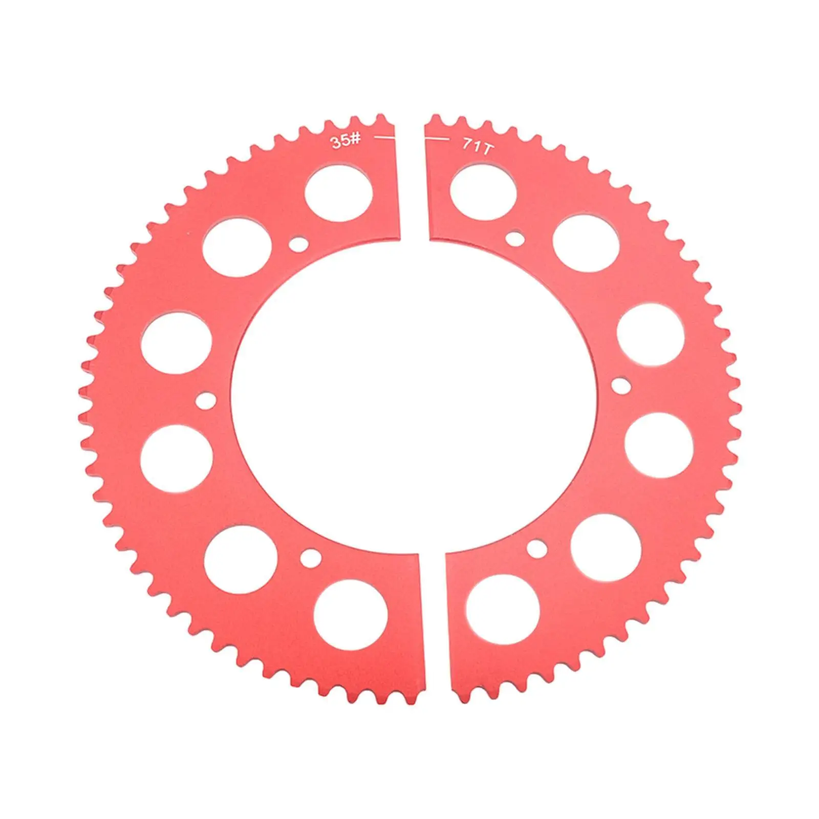 Split Sprocket Accessory for 212cc 196cc 6.5HP 7.0HP Lightweight Sturdy 35 Chain