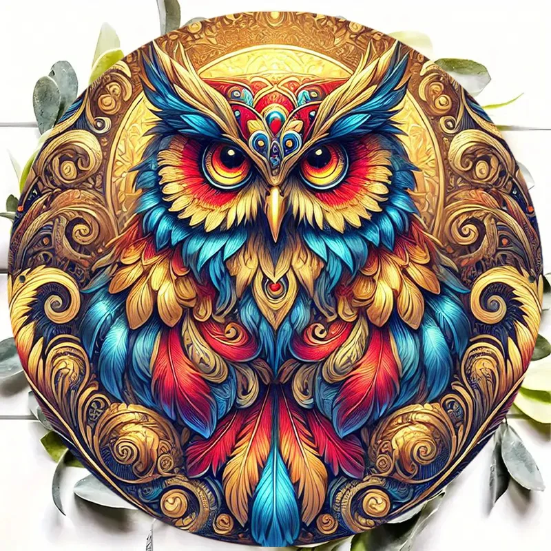 Charming Owl Metal …
