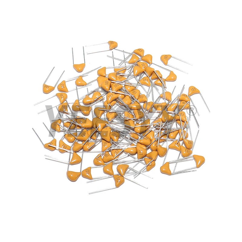 100pcs/200pcs 50V 10PF 22PF 100P 47NF monolithic ceramic capacito 220NF 1NF 4.7UF 1UF 100NF 330NF 0.1UF 102 104 105 P=5.08mm
