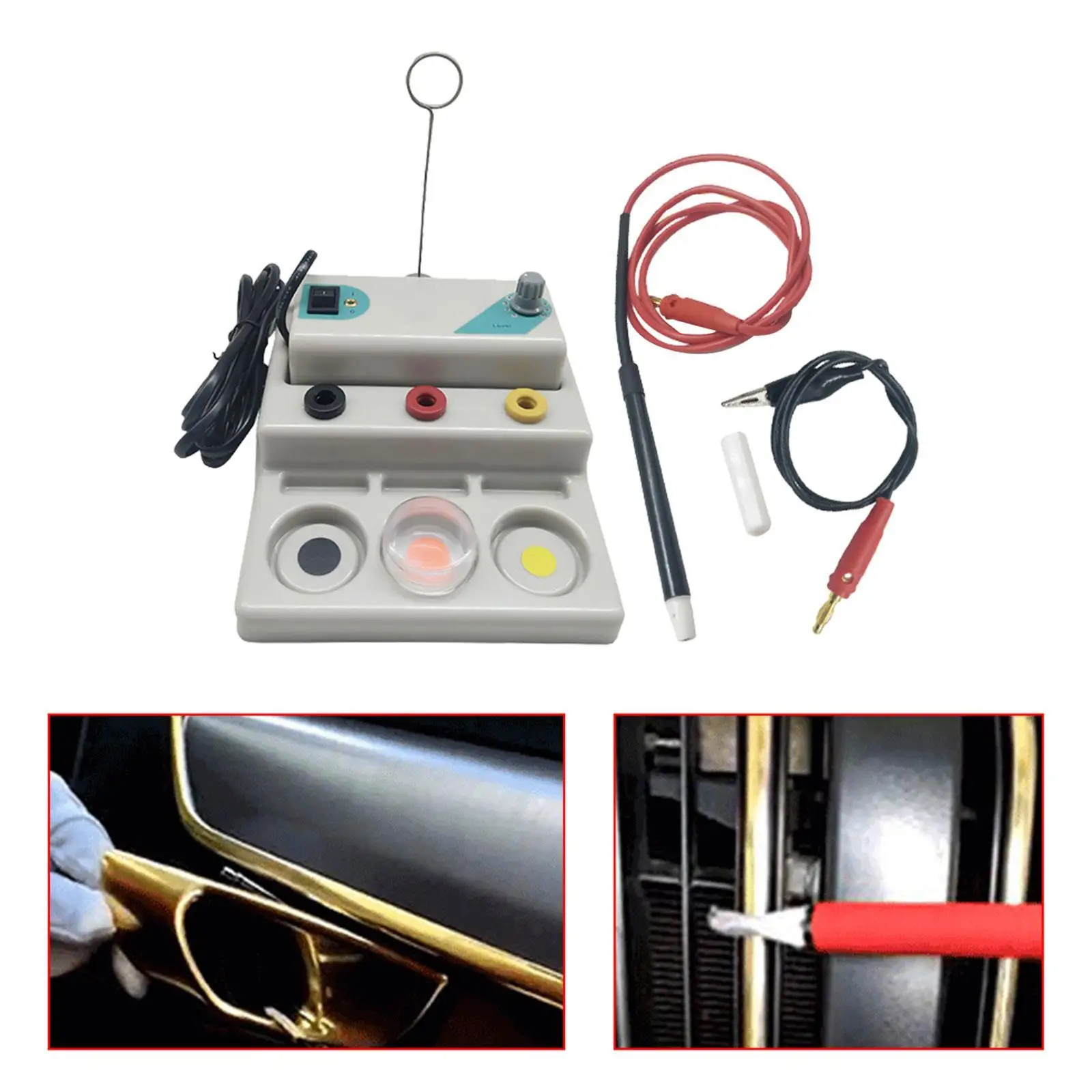 

Silver Gold Plating Machine Gold Plating Pen Machine Versatile Crafting Tool Lightweight Jewelry Electroplating Pen for Rings