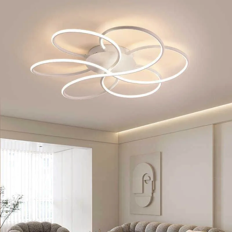 Nordic LED Ceiling Light Modern Minimalist Round Design Warm Art Lamp For Bedroom Study Living Room
