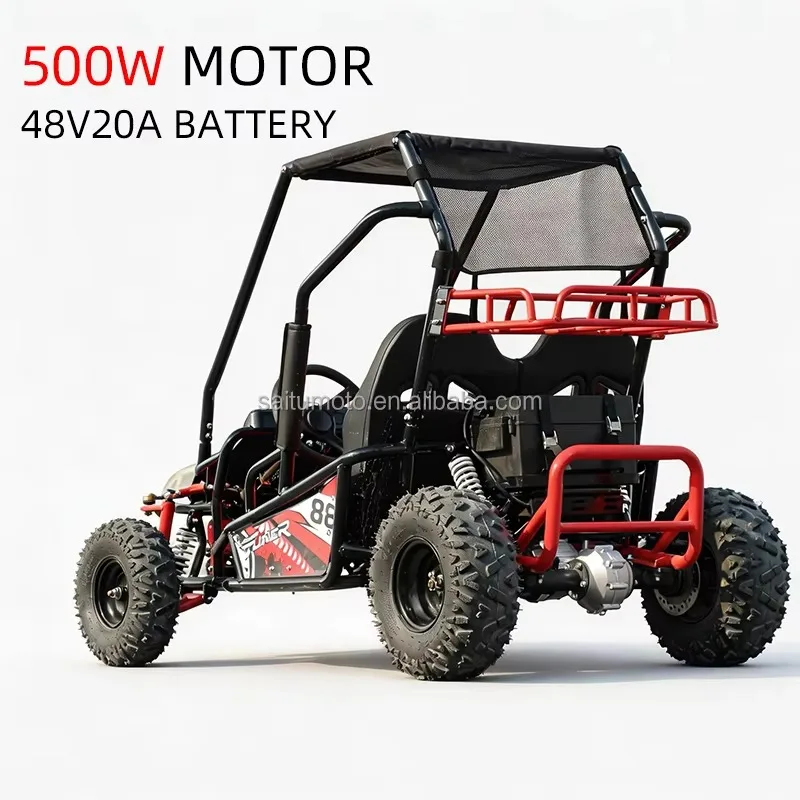 

Electric Go Kart Four Wheels Off Road Karting Racing Go Karts Adults Kids Children's Buggy