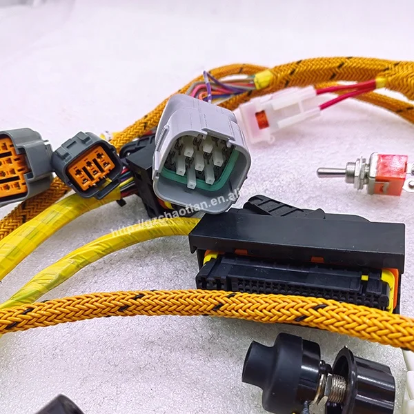 Excavator Parts Engine Start Wire Test Harness Circuit 4JJ1 Engine Test Harness for SH130 135