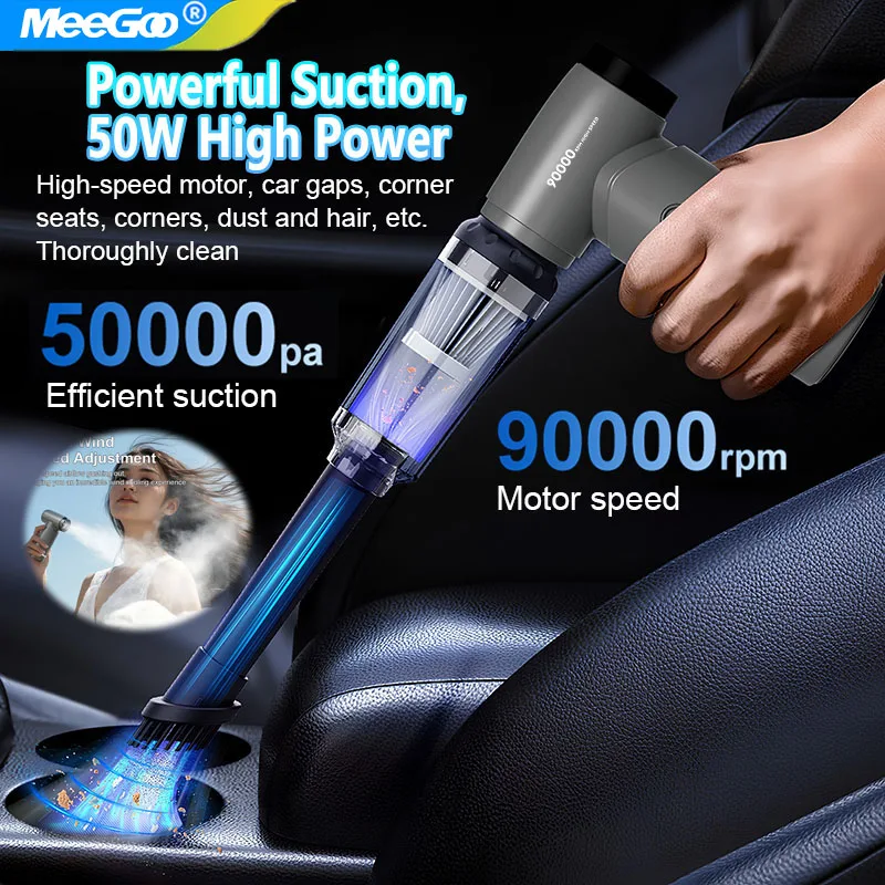 Meegoo Car Vacuum C… - image