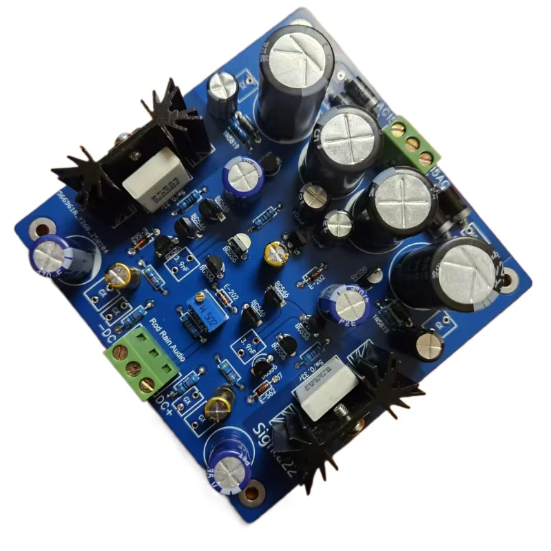 Sigma22 fever ultra-low uV noise field transistor discrete component DC voltage regulator positive and negative power board kit