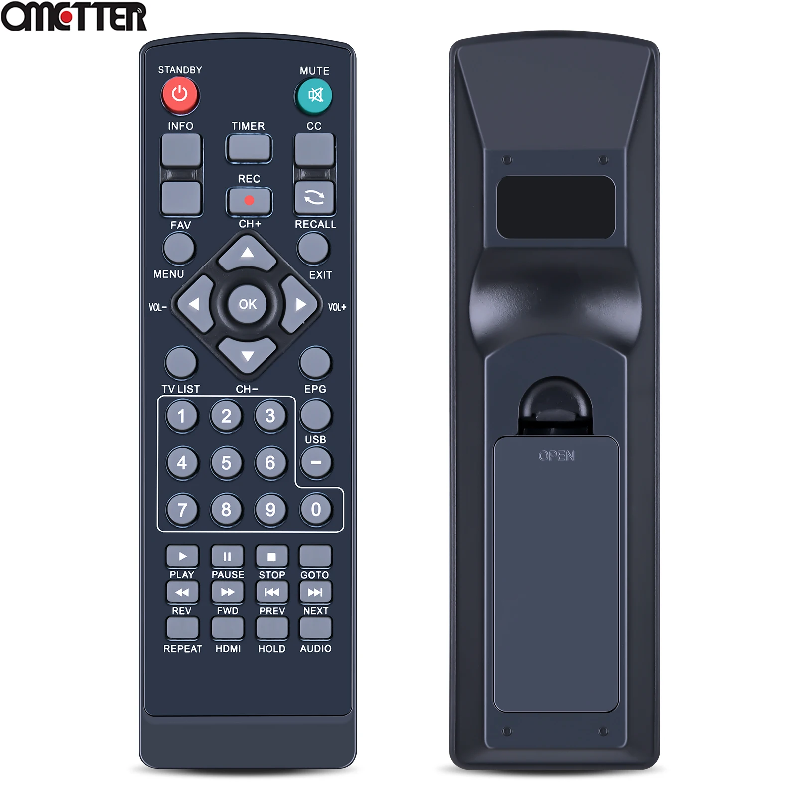 Nuevo control remoto para Mediasonic HomeWorX HW130STB HW180STB HDTV caja convertidora Digital