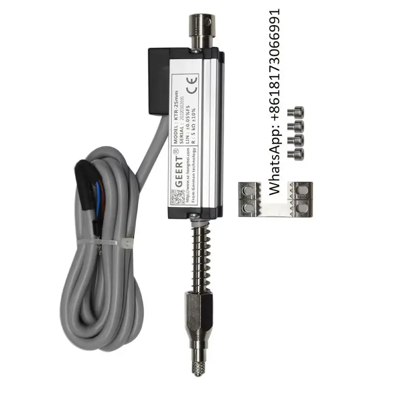 

Linear Displacement Transducer KTR High Precision Self-Reset Spring Rebound Miniature Precision Electronic Ruler GEERT