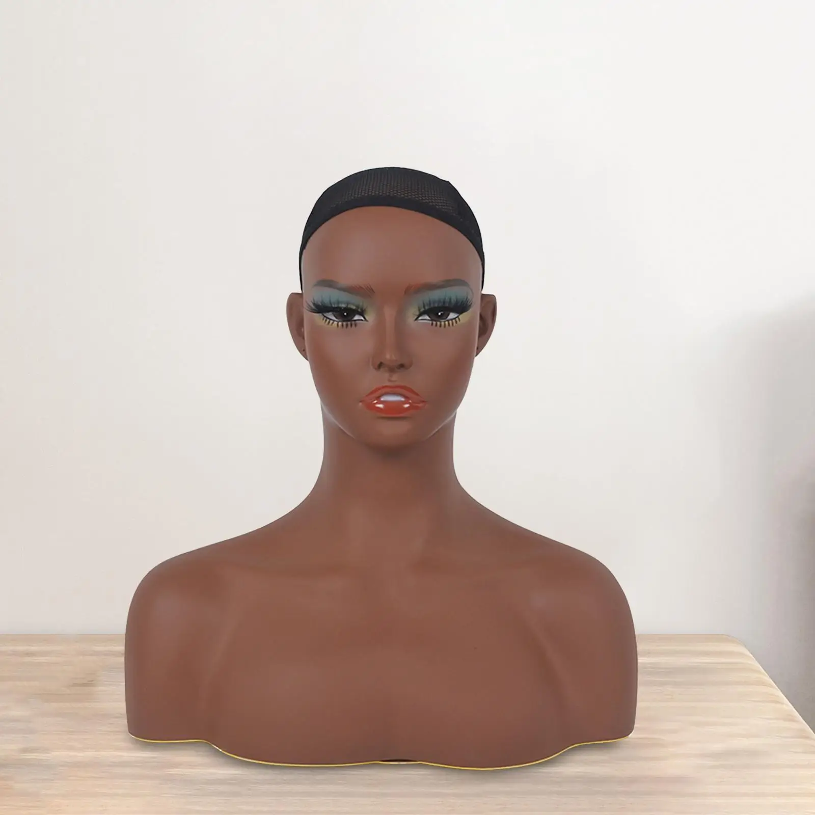 

Realistic Female Mannequin Head Multipurpose Wig Stand for Jewelry Wig Hats