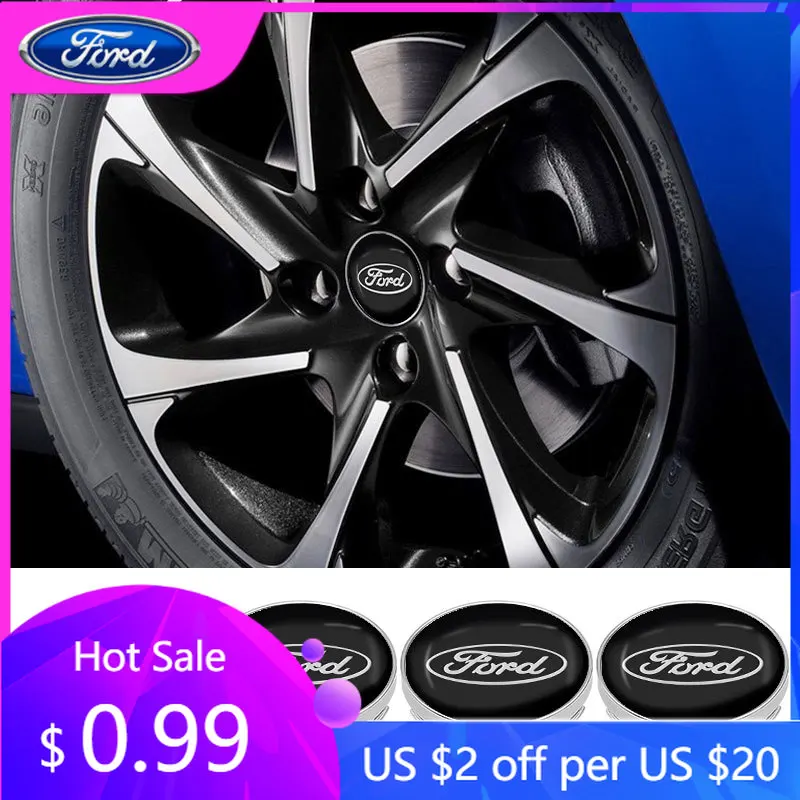 

Автомобильные наклейки, новые 4 шт., колпаки на центра колеса автомобиля, колпаки ступиц для Ford Focus 2 MK1 MK3 Mondeo MK4 Fiesta MK7 Fusion Kuga Ranger Explorer