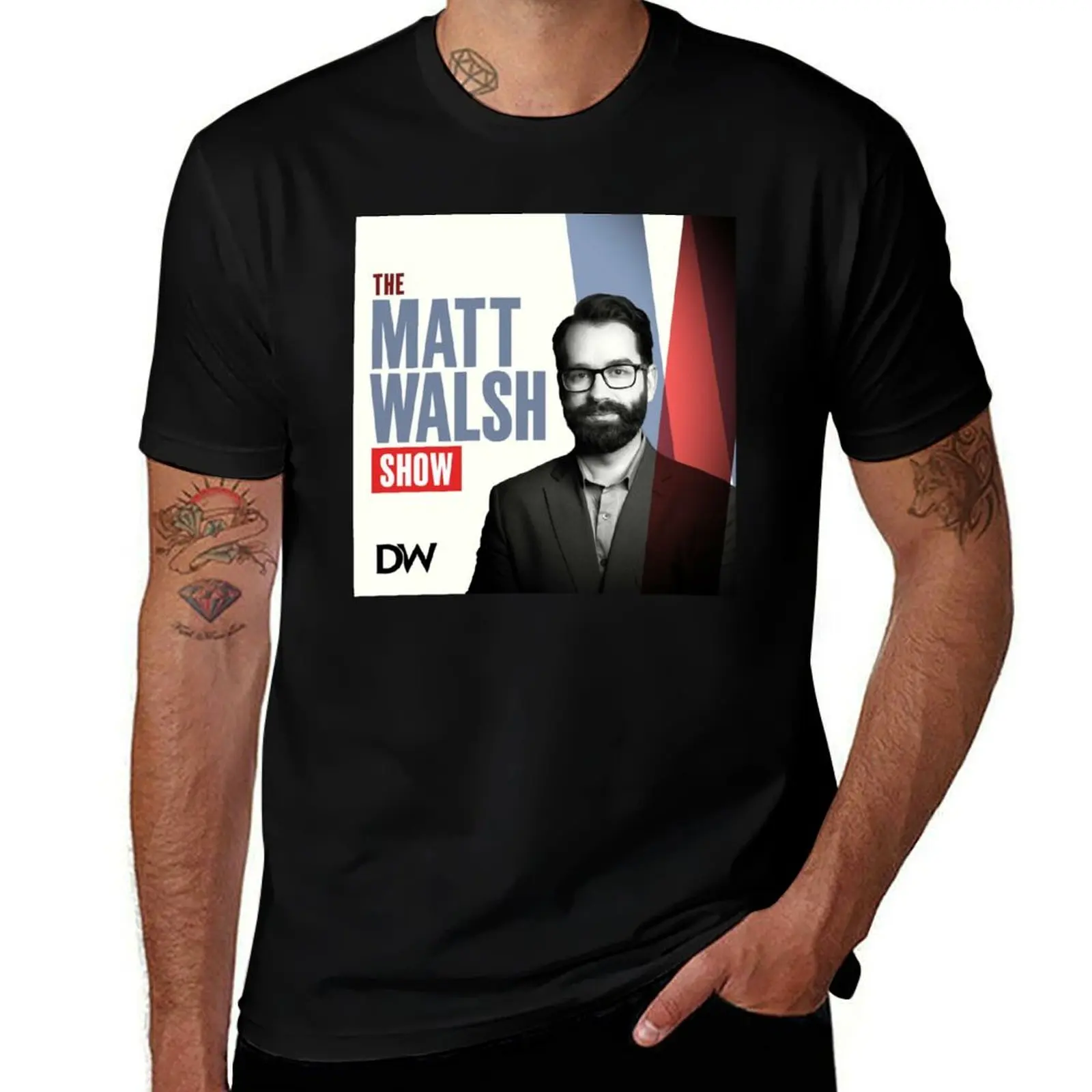 Matt Walsh High Quality Design T-Shirt t shirts for man cotton g man t shirts for men T-Shirt