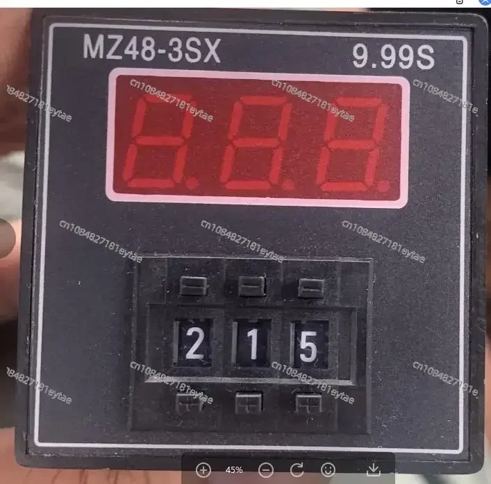 time relay MZ48-3SX pull code time relay DH48-3SX 9.99S
