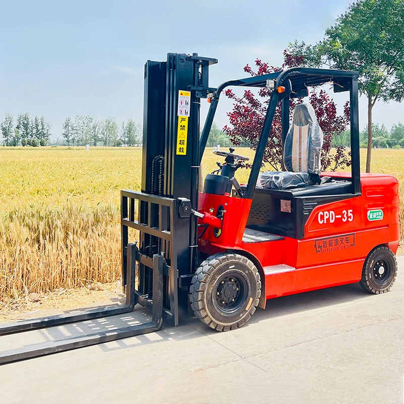 Лидер продаж, складское оборудование, вилочный погрузчик 2,5 т, электрический вилочный погрузчик с твердыми шинами, индивидуальная функция бокового переключения передач, 3 м, 4 м, 5 м