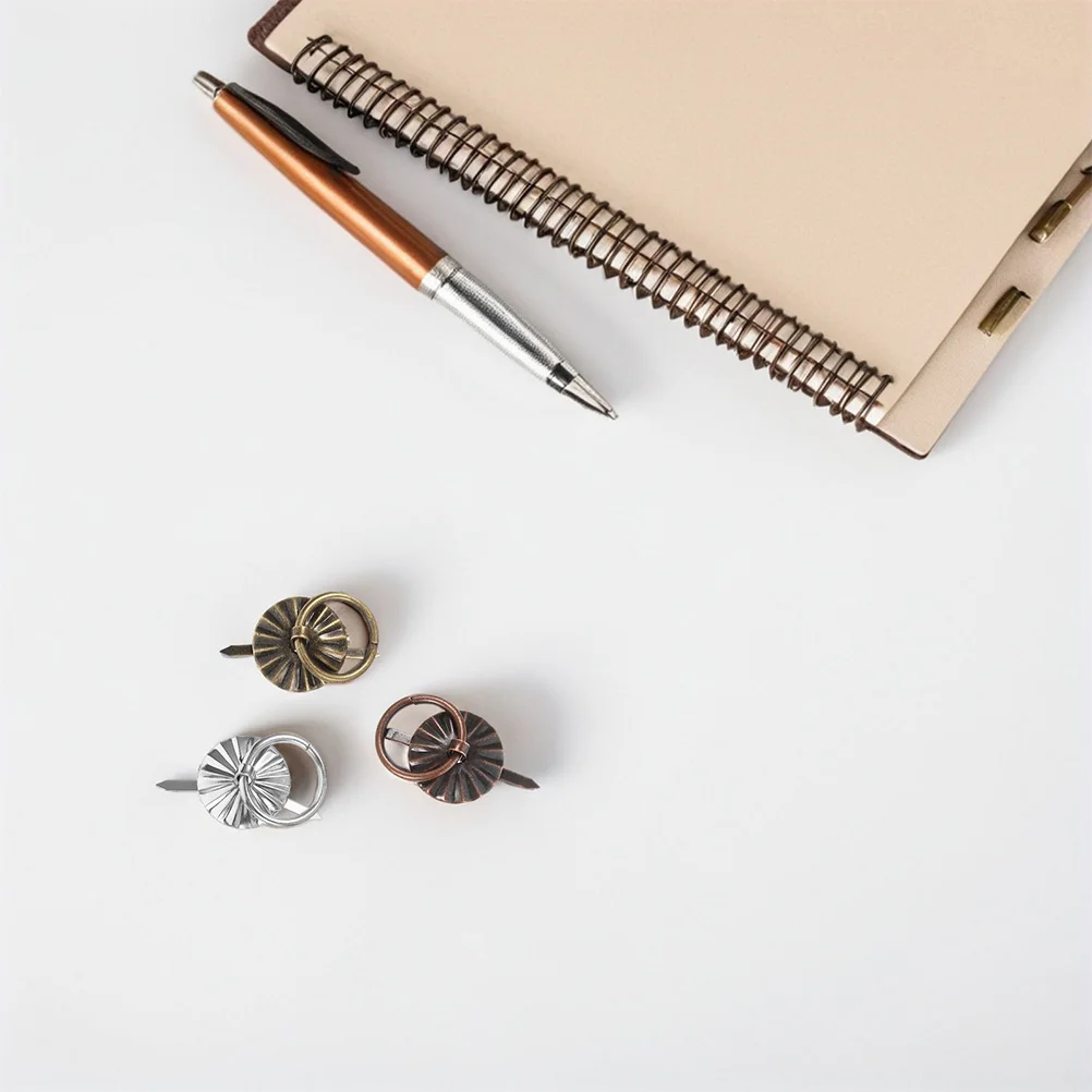 

60Pcs Vintage Mini Iron Drawer Pulls Retro Ring Handles for Small Drawers Cabinets Jewelry Boxes Decor Drop Handle Drawer Pulls