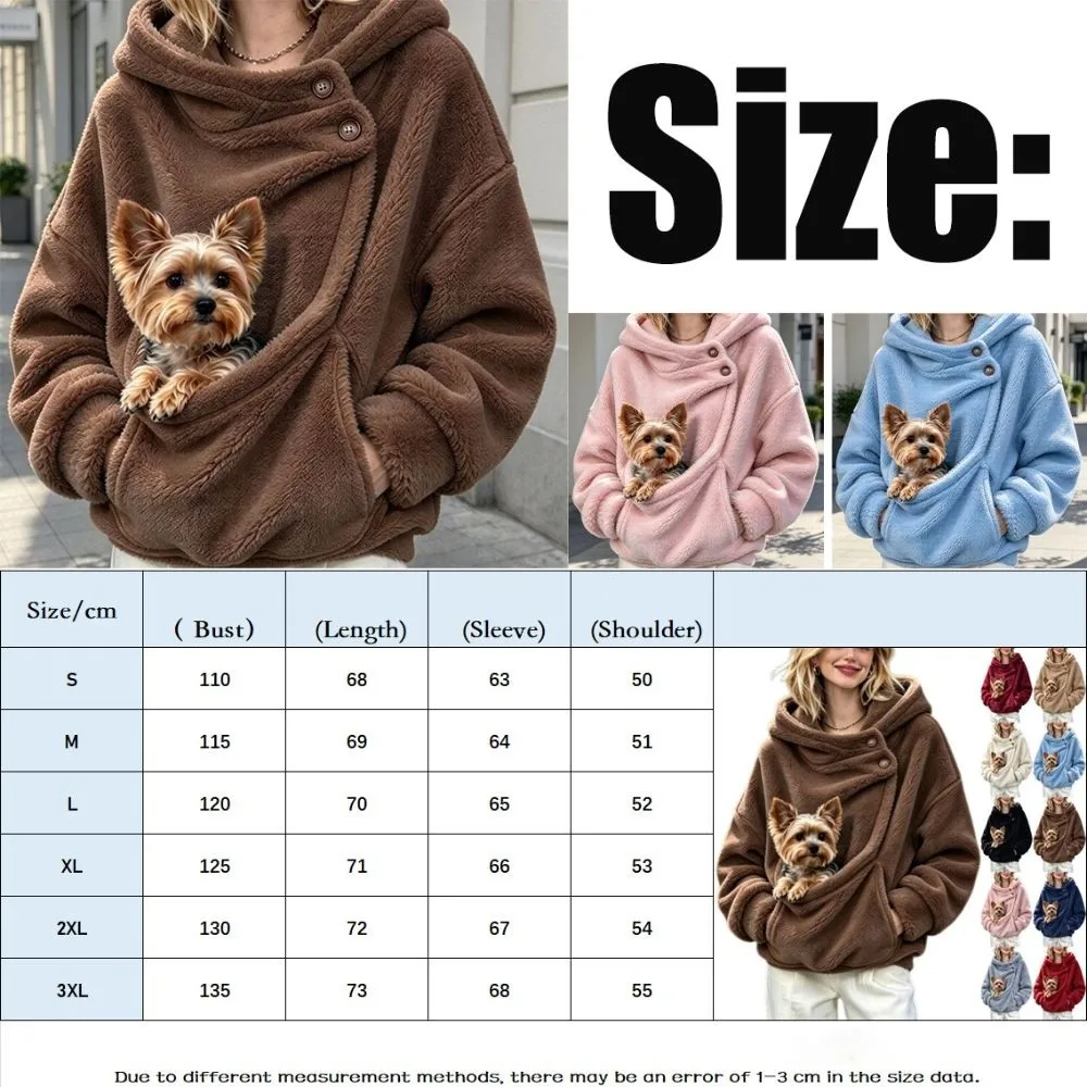 Sweat kangourou à poche pour chat – visuel produit 1
