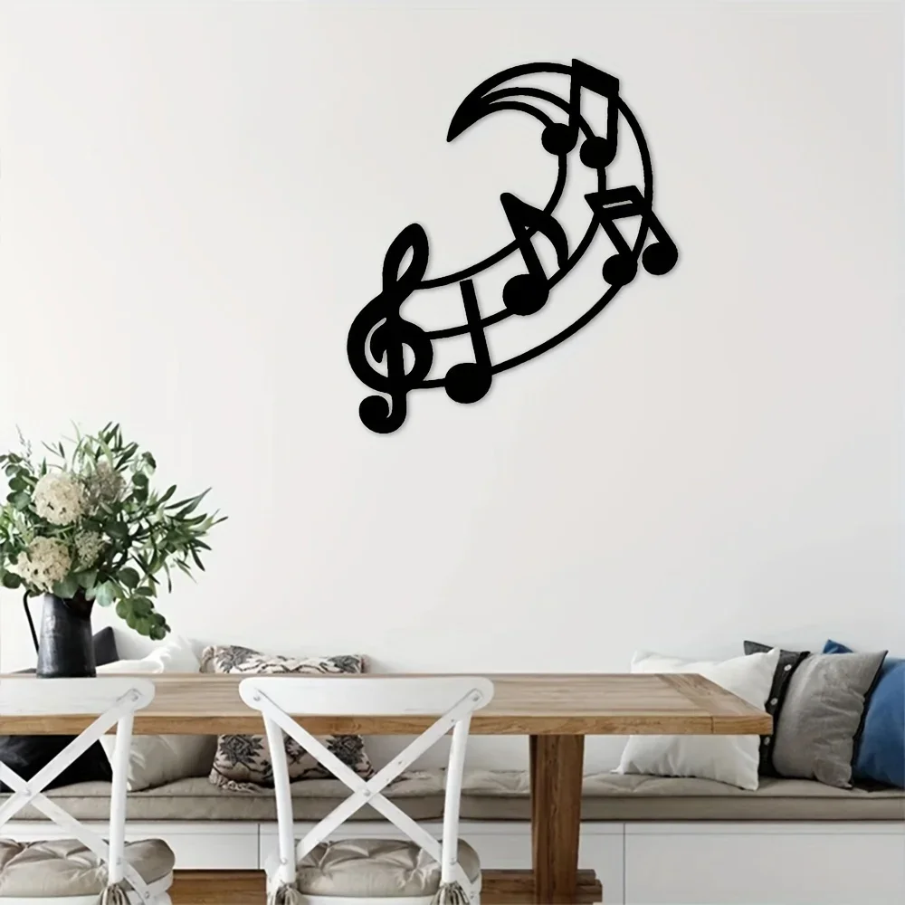 Instruments Metal Wall Sign, Music Note Wall Art, Home Decoration Gifts Bedroom Music Room, Holiday Gifts, Metal Crafts