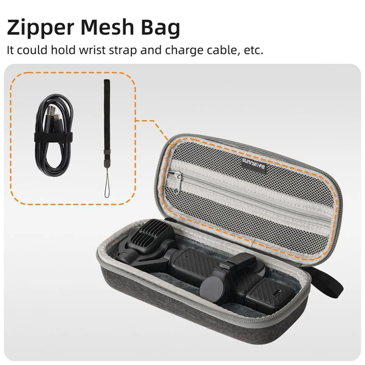 【MUST-HAVE LIST】  Standard Package Case for Pocket 4P Camera Portable Storage Bag Gimbal Camera Travel Storage Accessories