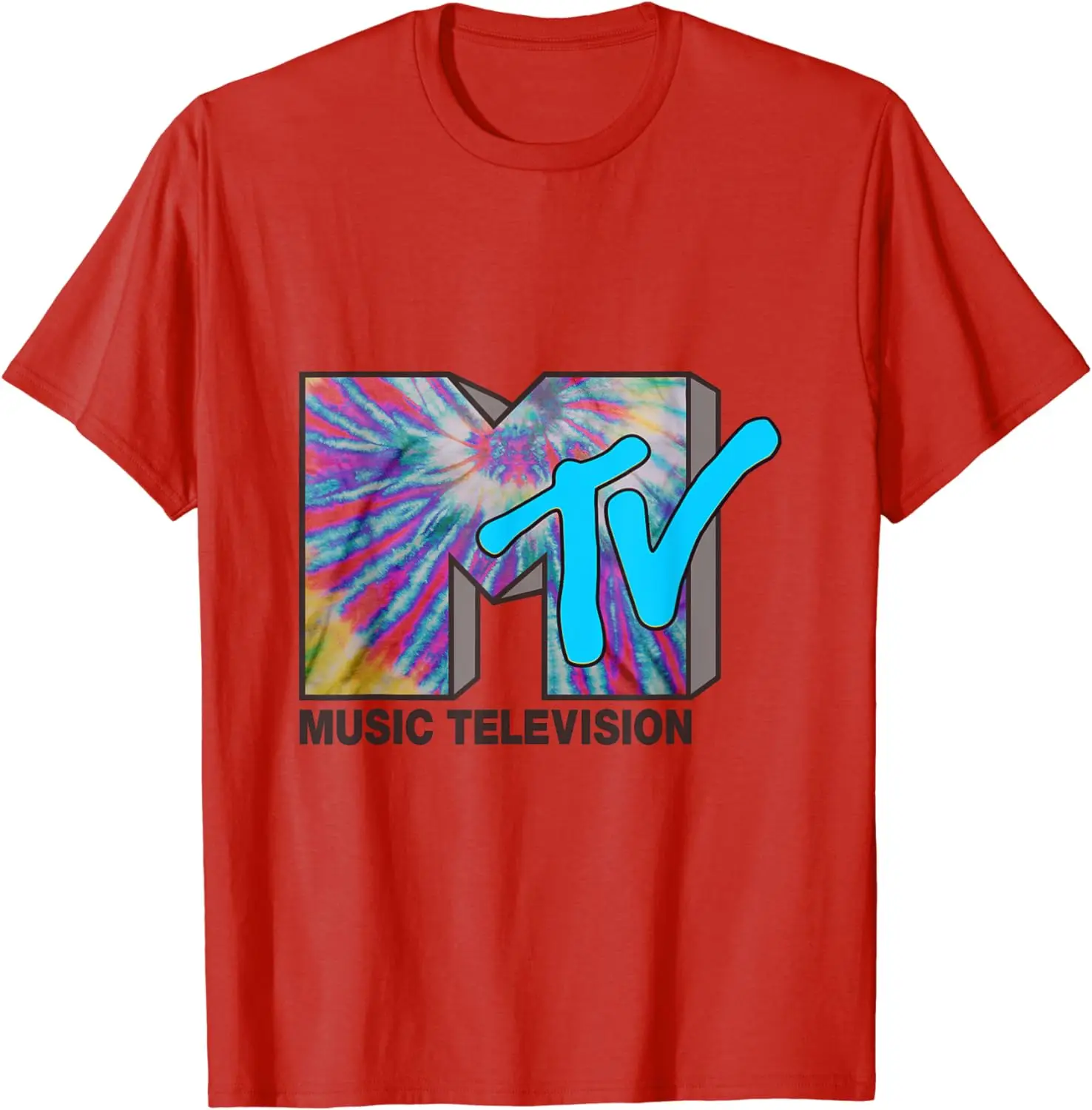 Tie Dye MTV Classic Logo T- Shirts T-Shirt