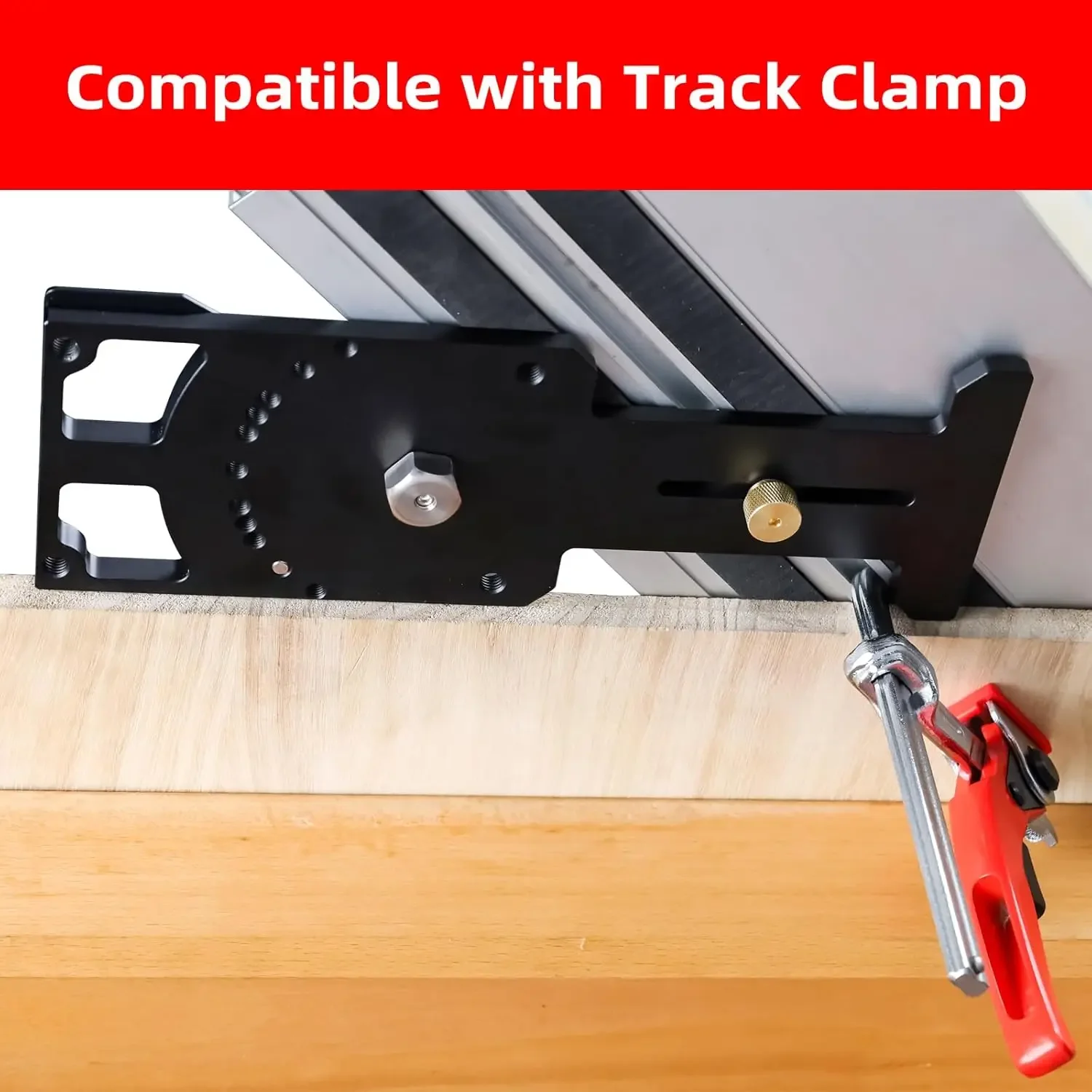 2025 Track Saw Square Adjustable Angle With -45° To 45° Quick Positive Stops and 90 Degree Right Angle Rail Square Guide