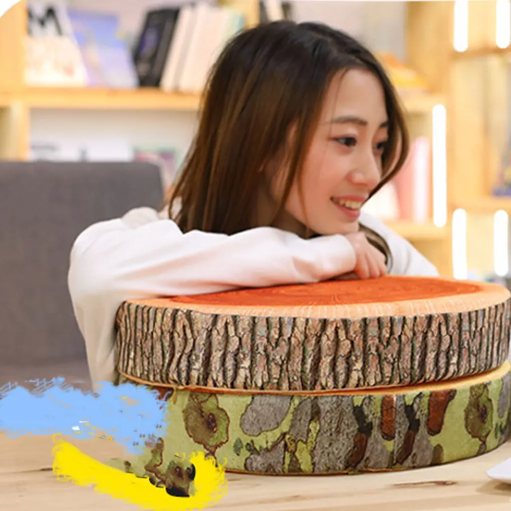 

Soft And Comfortable Maple Cushion For Kids Reading Corner Wood Pillow Floor Cushions For Kids