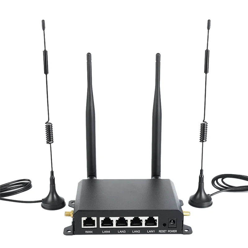 

Маршрутизатор ABVJ-4G, промышленный Wi-Fi-маршрутизатор, гигабитный беспроводной Wi-Fi-маршрутизатор для офиса, дома, торгового автомата банкомата, вилка стандарта США