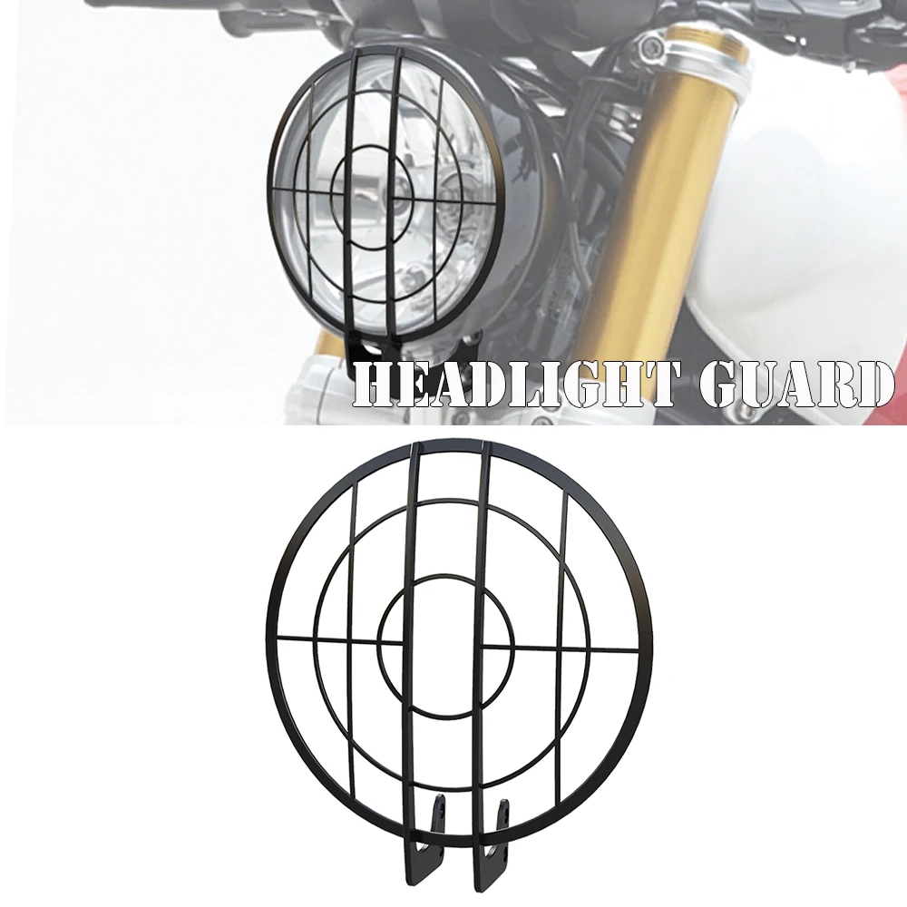 For BMW RNINET R1200 NINE-T Motorcycle Headlight Grill Guard Protection Cover Protector 2014-2019 2020 2021 2022 2023 R NINE T