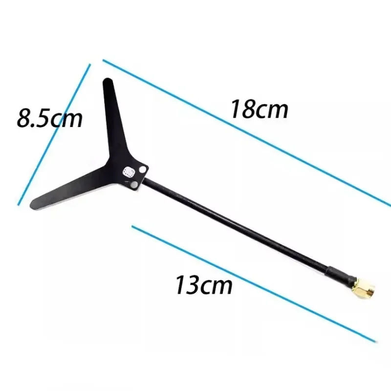 1.2G Y-shaped Antenna SMA Interface 3dBi Gain HD Image Transmission Suitable For RC FPV Racing Traverse Drone DIY Parts