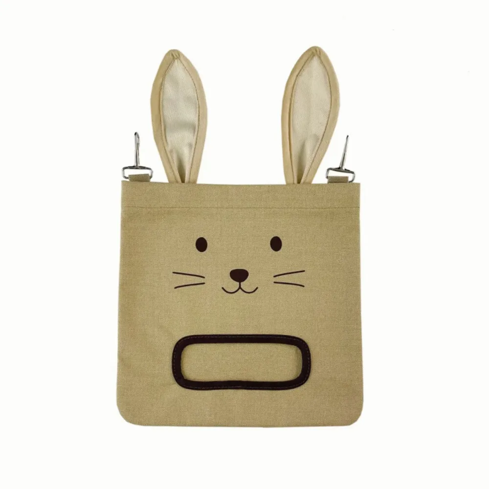 

Hanging Design Guinea Pig Feeder Bunny Design With Hooks Rabbit Feeder Storage Holder 2/3holes Forage Bag Bunny Feeding