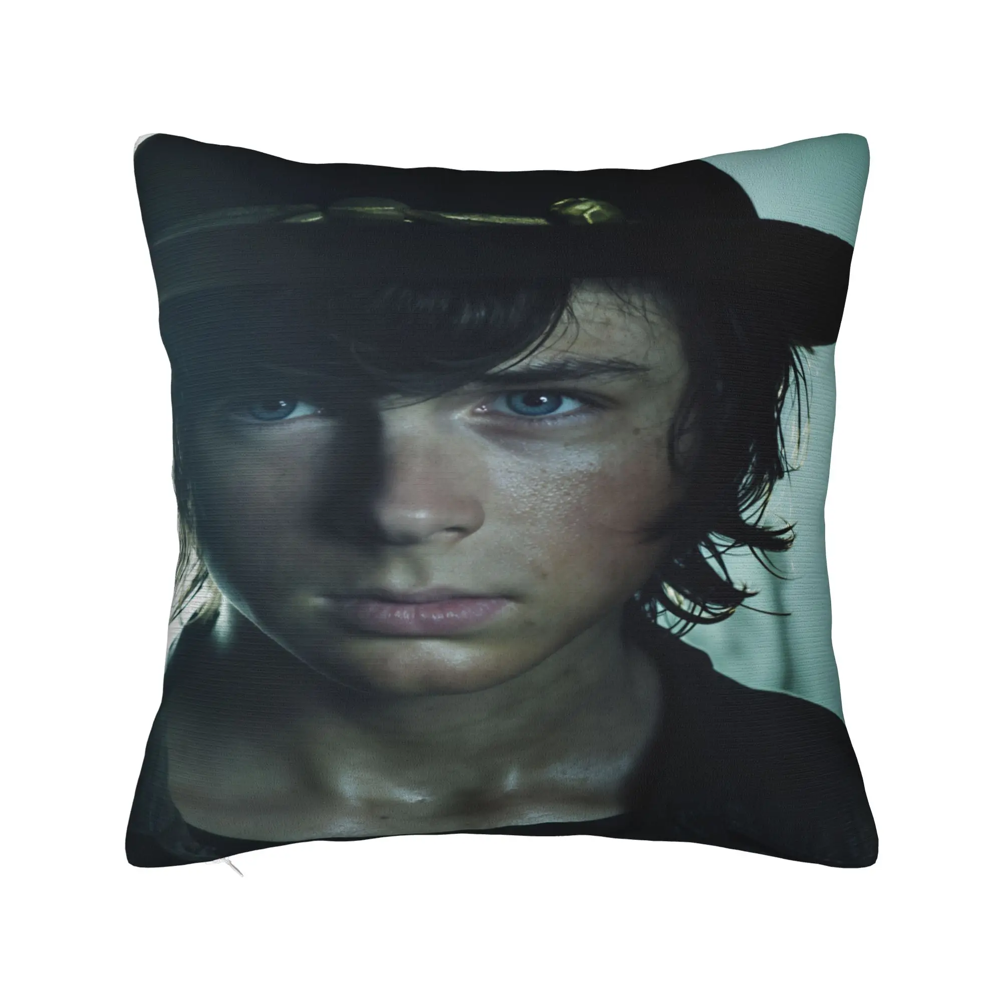 Pillow Case The Walking Dead Carl Grimes Print  Pillow Cover For Living Room Chair Novelty Pillowcases