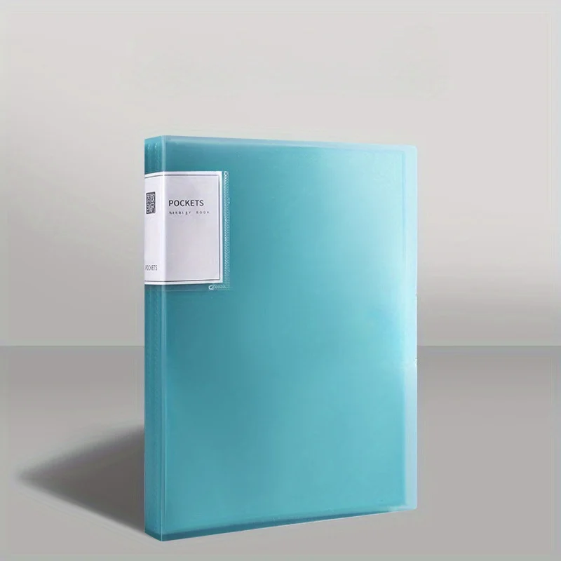 Datenbuch, A4, transparenter Einsatzordner, Bilderbuch-Aufbewahrungsordner, mehrschichtiger, klassifizierter Büromapner mit großer Kapazität – Detail 6