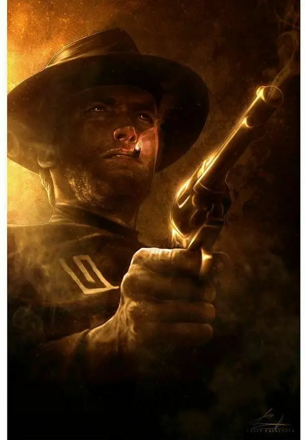 

The Good The Bad and The Ugly Movie,Art Picture Print Silk Poster, Home Wall Decor