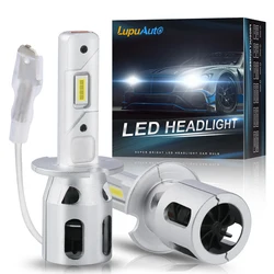 2pcs 50W 20000LM LED H3 H1 Car LED Headlights Canbus Bulb Turbo 6000K 3000K Super Bright headlamps for Auto H3 Fog Lights