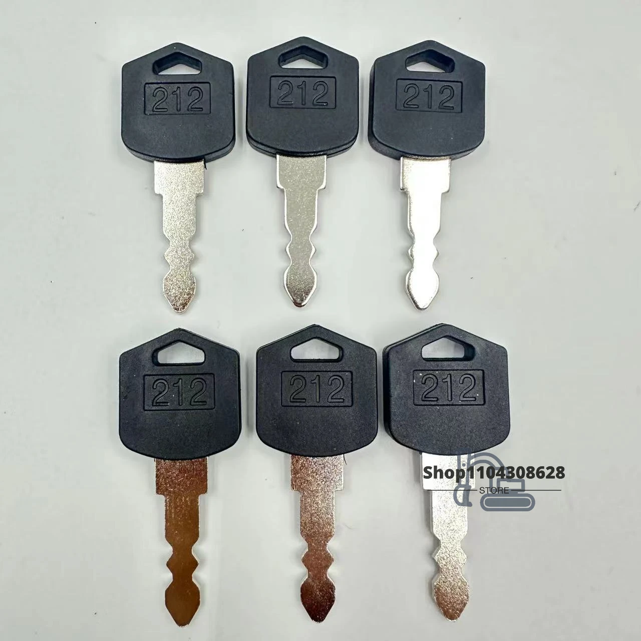

10PCS/6PCS/2PCS 212 Keys D554212 Ignition Key For Doosan Daewoo Forklift Skid Steer