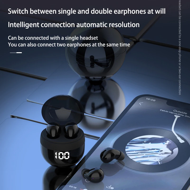 Invisible Mini TWS Wireless Earphones 6