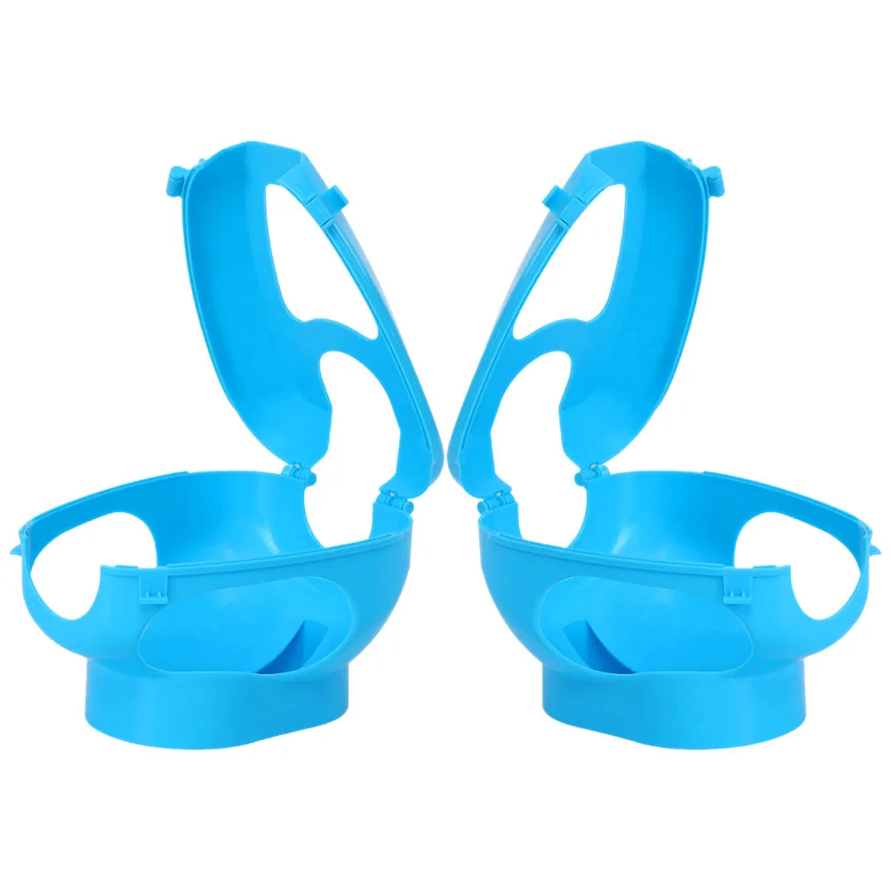 

2Pcs Pigeon Fixed Frame Reusable Pigeon Supplies Sturdy Structure Bird Feeder Rack Injection Stand Wear Resistant